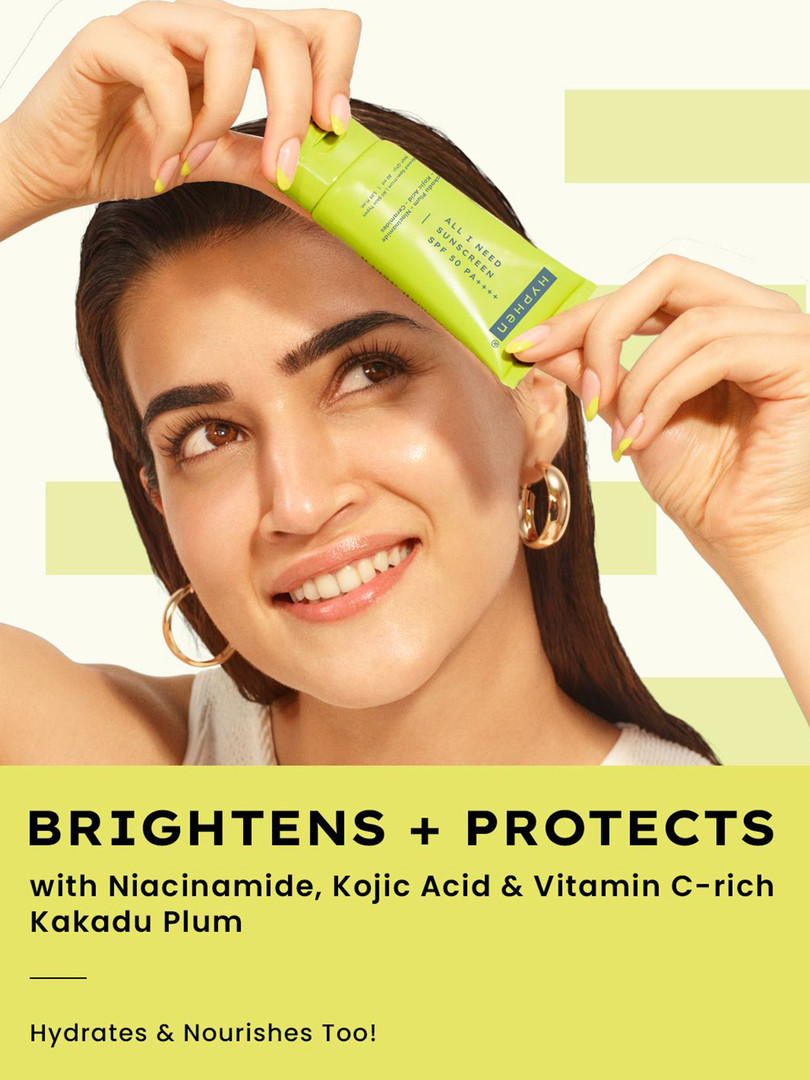 Hyphen All I Need SPF50 PA++++ Sunscreen with Niacinamide - 30ml